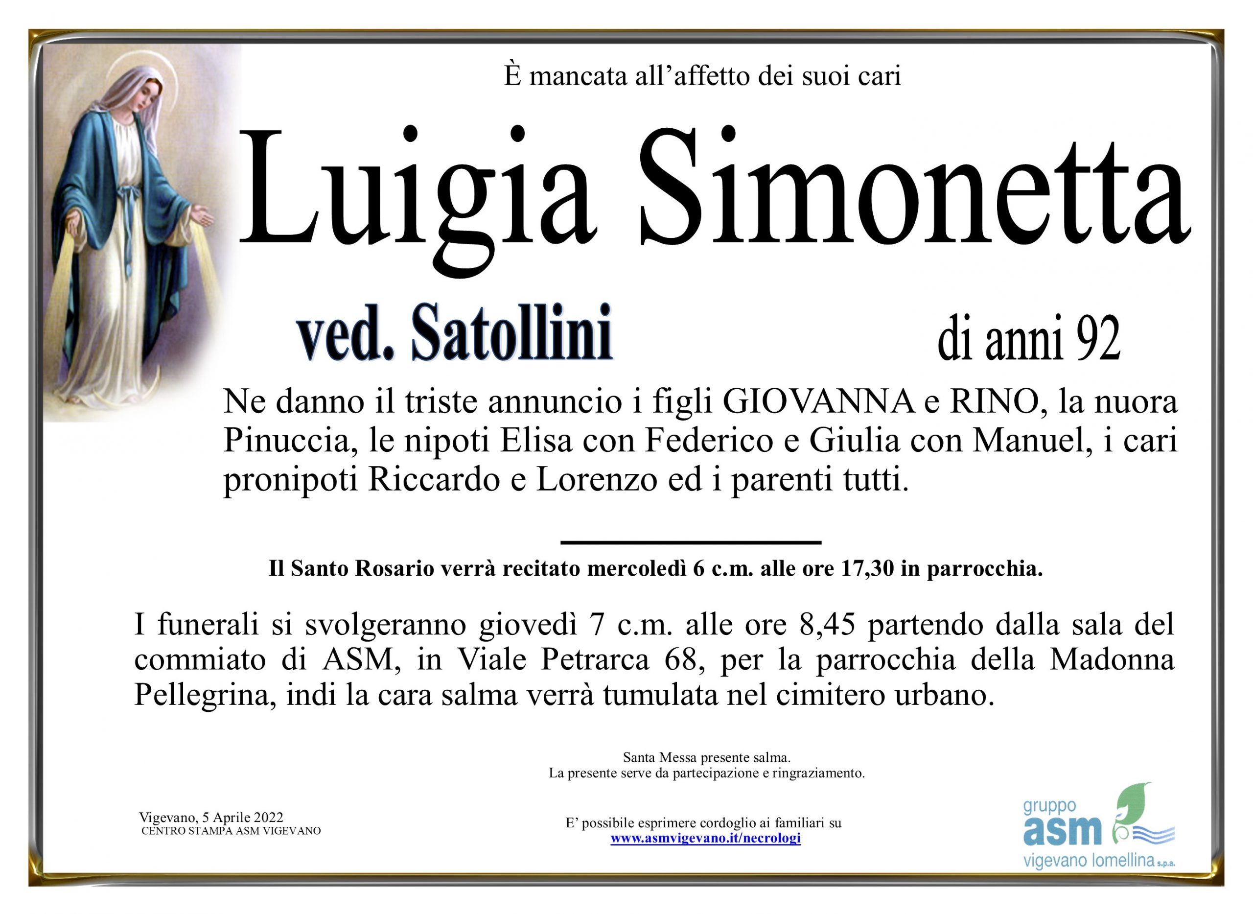 Luigia Simonetta