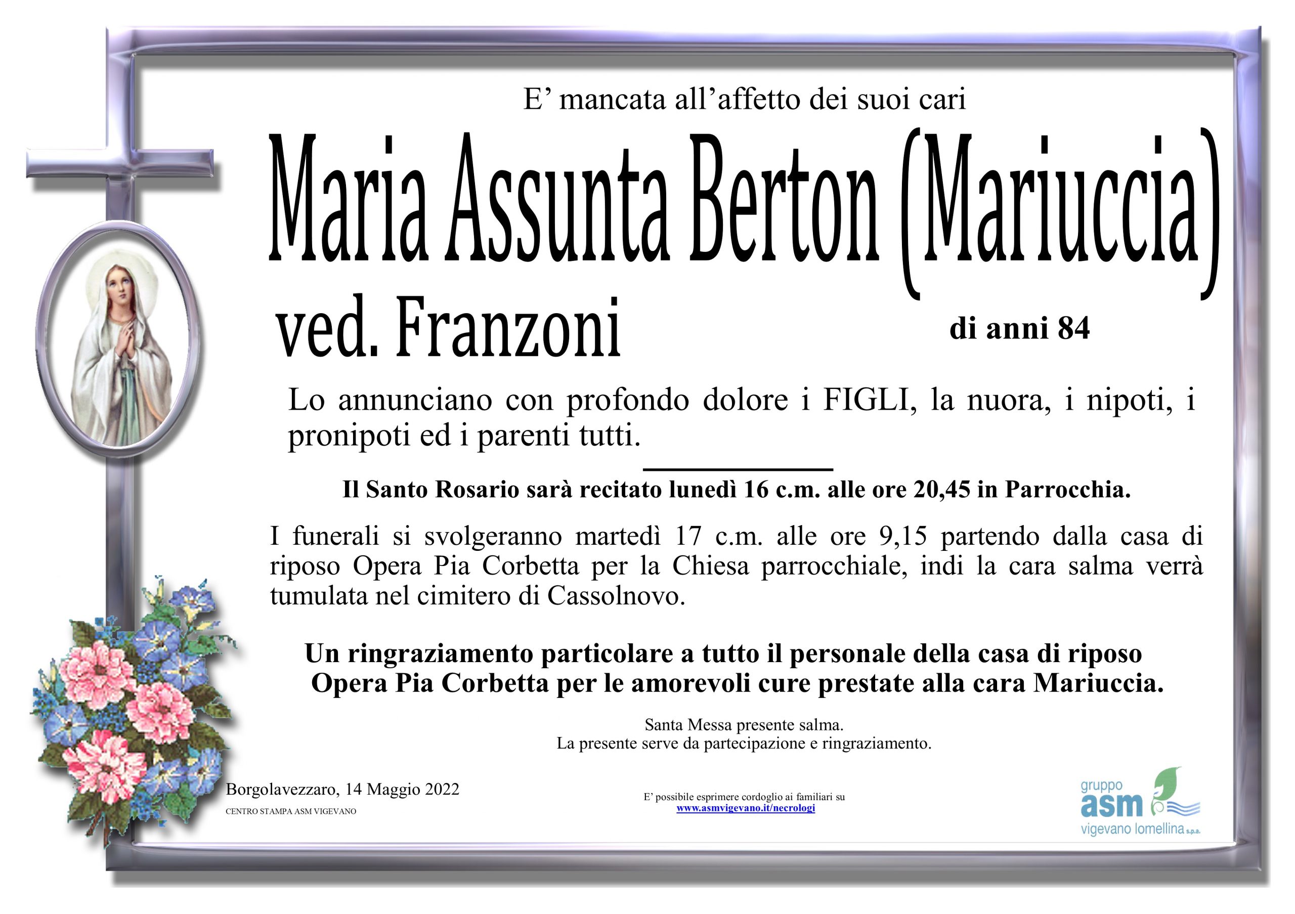 Maria Assunta Berton